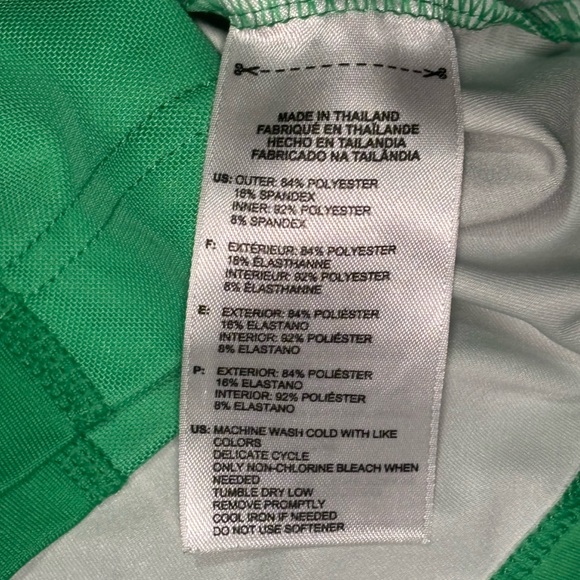 Prince Conversational Tennis Skort, Tennis Racquet Pattern, Biker Shorts, Large - Picture 6 of 6